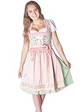 MarJo Dirndl Karola 58er Länge Mint apricot (40, Mint/apricot)
