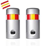 2 Pack Spanien Schminkstift Rot Gelb, wasserfeste Körper- und Gesichtsfarbe für Fußball Fans, Public Viewing, Fanartikel für Sportevents und Feste