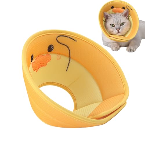 Cone de gato,Cone macio de pescoço de gato com padrão animal bonito | Donut de pescoço de cachorro p