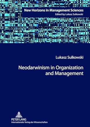 Neodarwinism in Organization and Management: 1 book cover