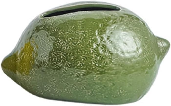 Fun Lemon Paper Towel Box Cute Desktop Home Decor Item Dining Table Storage Ceramic Drawer image 5