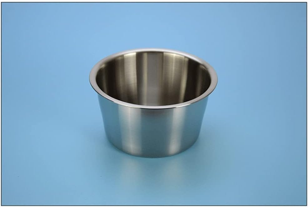 304 Stainless Steel Ice Buckets Bucket Bar Tools Accessories Drinkware Chillers Bar Accessories, Mix Bowl of Salad Bowl (Size : 15.5 8.5cm)