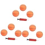 VICASKY 12 Piezas Mini Baloncesto Hinchable Baloncesto bajo Techo de Playa para niños Piscina de Baloncesto Infantiles Deportivos niño Juguetes niño Baloncesto Inflable