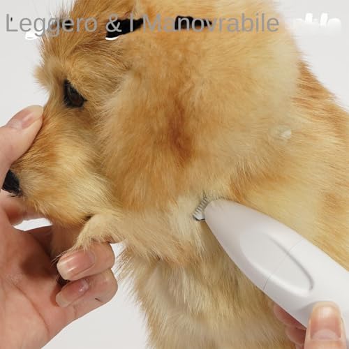 Tondeuse pour chiens sans fil et chat avec écran LED de précision