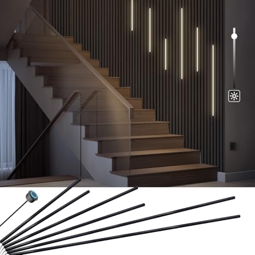 HAMRVL 6-Pack LED Recessed Wall Panel Lights