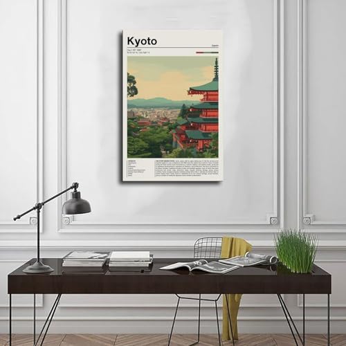 Toile Kyoto 61x91,4 cm pour habiller un mur vide avec élégance - 3