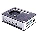 immagine 4GeeekPi Raspberry Pi 4 Custodia con Ventola, dissipatore di Calore Raspberry Pi, Alimentatore Raspberry Pi 5V 3A, Ventola Raspberry Pi 4 per Raspberry Pi 4B (Nero/Bianco)