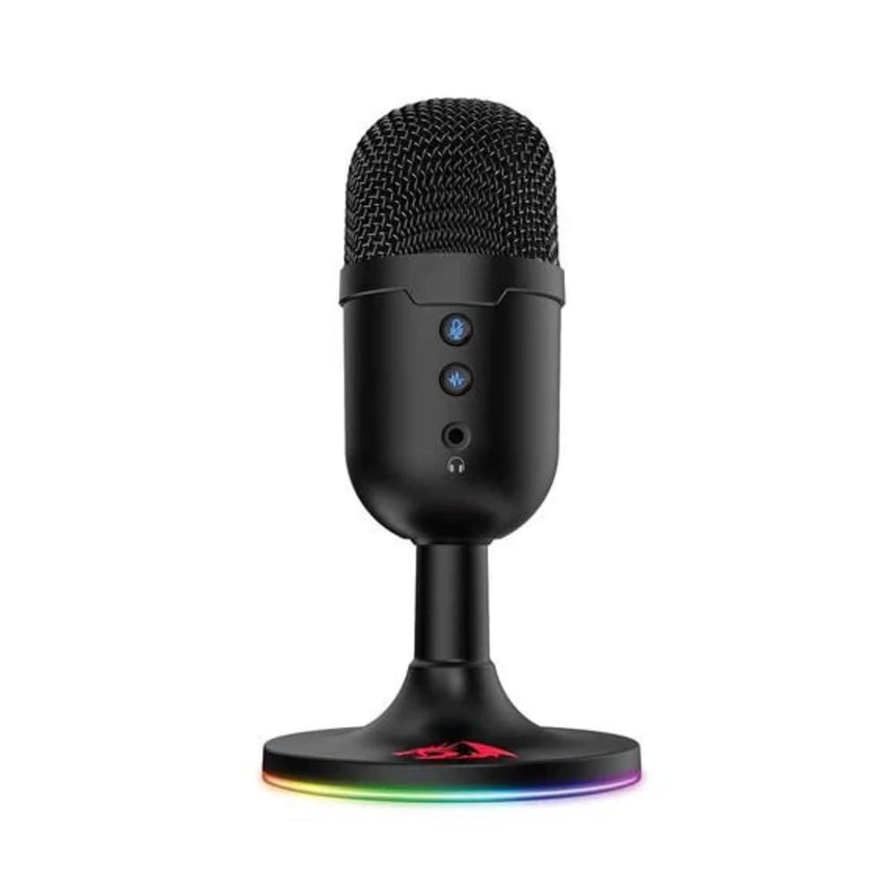 Amazon.com: Redragon Pulsar GM303 Streaming Microphone, Black