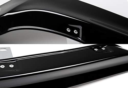 2PCS Front Bumper Lip Kit fit for compatible with 2013-2015 Honda Accord 2DR/Coupe, HFP-Style Splitter Trim Protection Spoiler, Air-Dam-Chin-Diffuser (Painted Black)