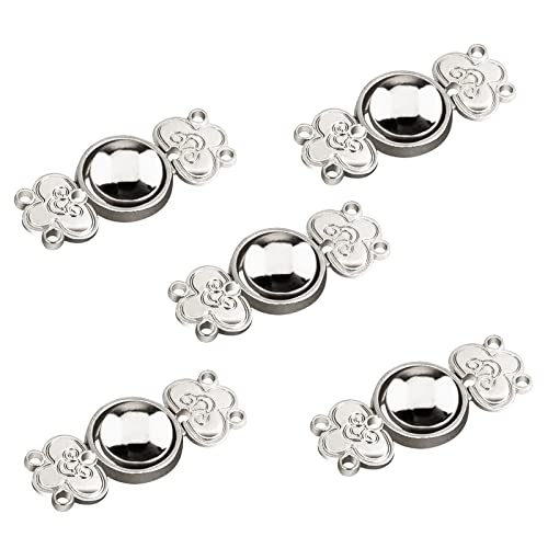 EPIGEIST Unsichtbare Druckknöpfe 20 Stück - Peeping Verschlüsse Für Blusen & Kleider