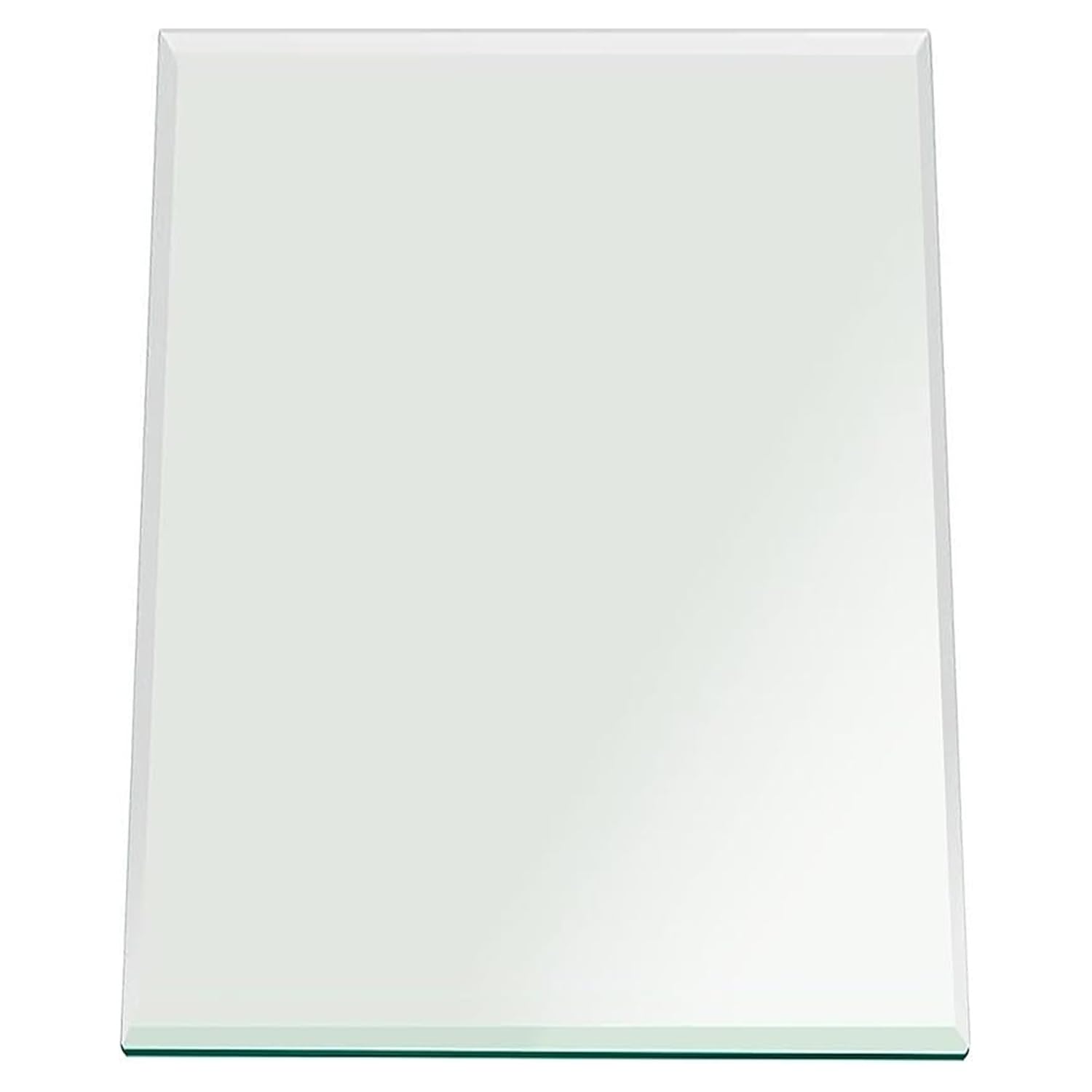 Fab Glass and Mirror 36 x 60 Rectangle Glass Table Top - Clear Tempered Glass Replacement - 3/8" Thick Bevel Edge - Premium Quality for Dining Coffee Tables