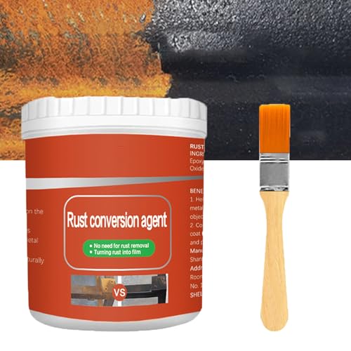 Esmalte Pro Anax Pare Metal, Esmalte Proanox Para Metal, Esmalte Pro Anax Para Metal Oxidado, Esmalte Proanax Para Oxido, Multifunctional Metal Rust Removal for Various Metal with Brush (100g*1)