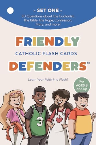 Cartes flash catholiques au catéchisme et en famille Friendly Defenders 1