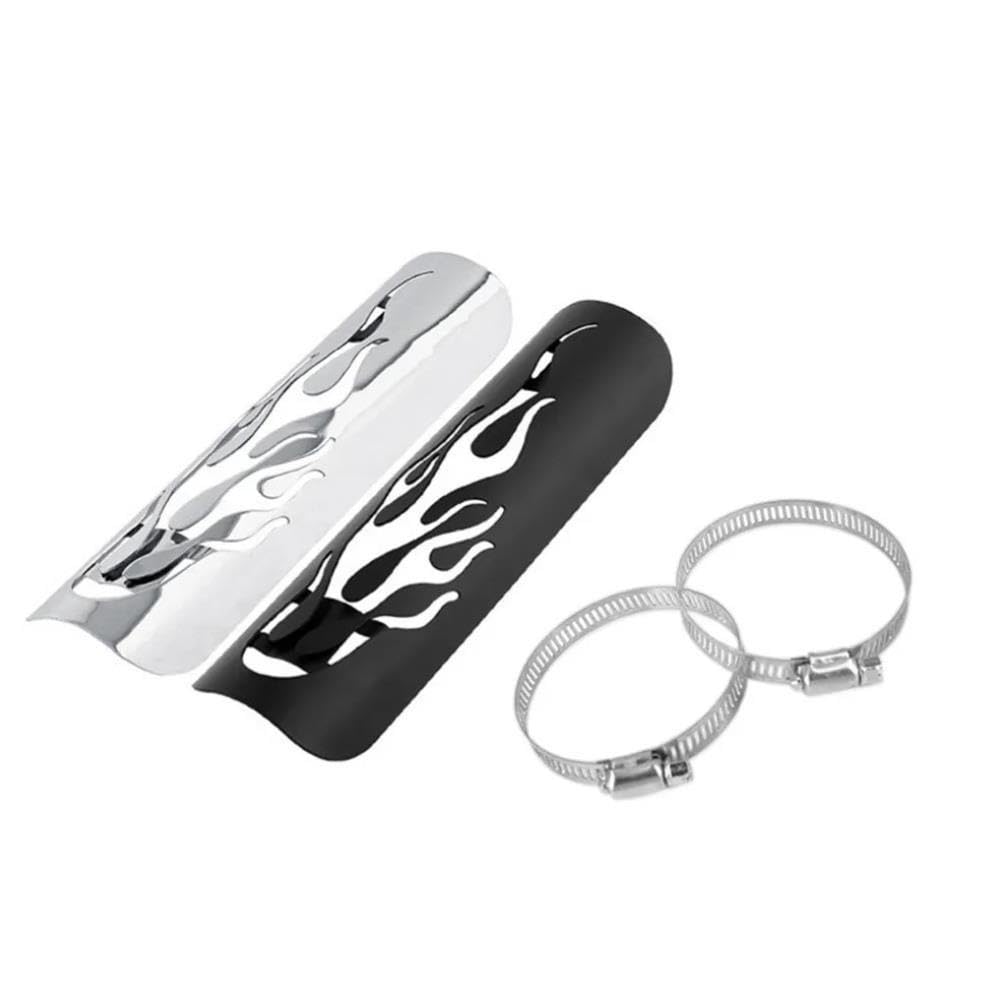 Cubierta Protección Térmica Tubo Escape Motocicleta Universal