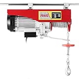 Kapazität: 400kg mit Doppelführungsrollen, Geschwindigkeit von 5 Metern pro Minute, Höhe von 6m