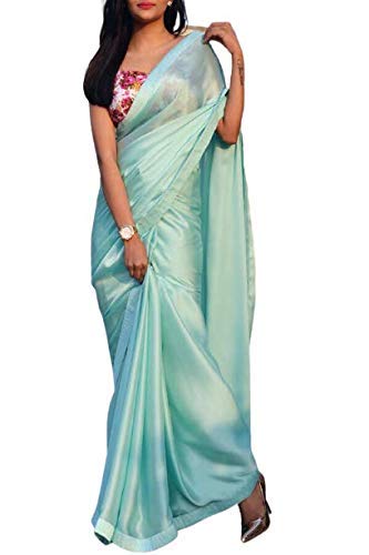 BELLUXAWomen's Jacquard Japan Silk Saree With Un-Stitched Blouse BL2021