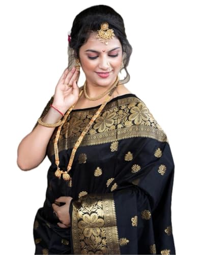 Image of Avantika Fashion Women's Kanjivaram Soft Semi Silk Banarasi Sarees With Blouse Piece.