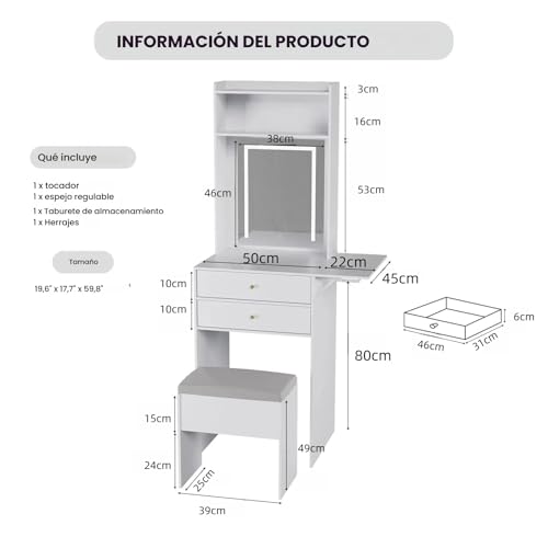 Catálogo de Juegos de tocador - 5 favoritos. 8 Imagen adicional