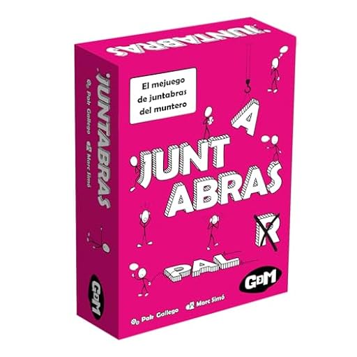 GDM - JUNTABRAS (ESP) - Juego de Mesa - Party Word Game - De 2 a 8 Jugadores - A Partir de 10 años. 20 min. | Ya disponible en tu tienda friki favorita! En mundofriki.es!
