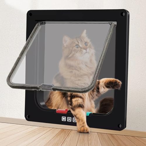 Aba de porta de gato para janelas, portas de animais de estimação e porta deslizante (tamanho extern