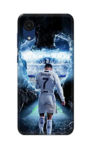 Image of Printed Hard Back Cover Case for Samsung Galaxy A03 Core Back Cover (Footbal Legend) -702