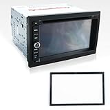 Stable et fiable : avec des caractéristiques stables et une haute fiabilité, ce cadre de montage garantit une installation sûre et durable pour votre système audio de voiture.