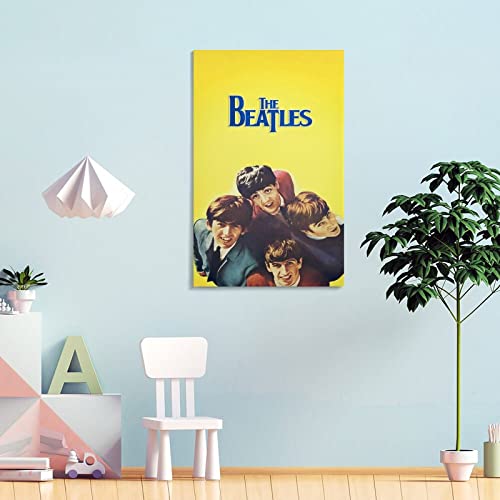 Poster décoratif sur toile The Beatles Band – Poster mural et art – Décoration moderne pour chambre à coucher familiale… - Les Beatles, Paul McCartney, John Lennon, RIngo Starr, George Harrison Poster décoratif sur toile The Beatles Band - Poster mural et art - Décoration moderne pour chambre à coucher familiale… – Image 5