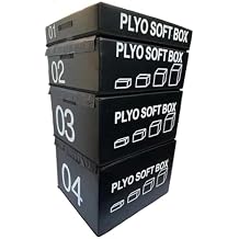 Jump Box, Soft Foam Box, Professional Physical Training Combination Box, Used for Home Gym and Outdoor Exercise. Suitable for Agility Training and Speed Training.