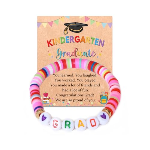 YSSHIN Kindergarten Graduation Gifts, 2024 Graduation Bracelet Graduation Gifts Bracelet for Girls Her
