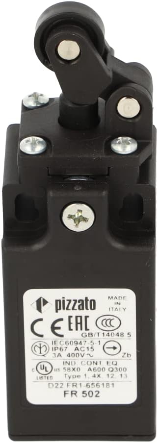 FR 502 | FR502 | PIZZATO Miniature Limit Switch with TOP Roller Lever 1NO + 1NC Contact