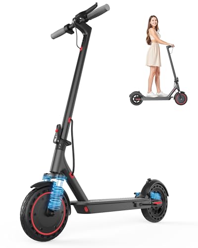VOLPAM Electric Scooter, 350W/500W, 8.5'/10' Tires, 12/21/28 Miles Range,...