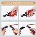 PLANEKO Air Line Pliers Push to Connect Fitting Disconnect Tool for 3/8