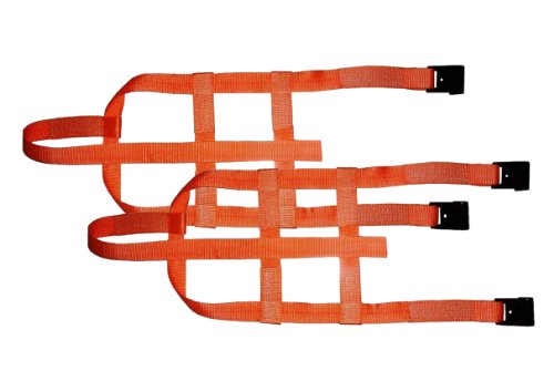 (1-Pair) Dolly EZ Tire Holder Strap w/Flat Hook