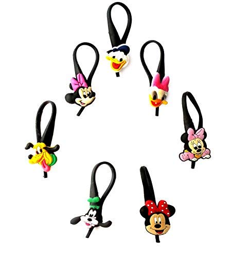 Avirgo Luggage Tag Flexible Fully Bendable & Bright Silicone Baggage Tags For Travel & Suitcases. Loops For Secure Fastening Travel Bag & Baggage Id Party Favors #TOP2