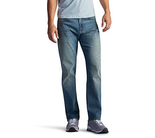 Image of LEE Men's Performance Series Extreme Motion Straight Fit Tapered Leg Jean, Radical, 42W x 32L