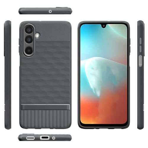 Image of Shockproof Case for Samsung Galaxy M16 5G / F16 5G | Full Camera Protection | TPU Flexible Back Cover for Samsung Galaxy M16 5G / F16 5G (Graphite Grey)