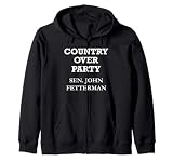 Senator John Fetterman Quote Zip Hoodie