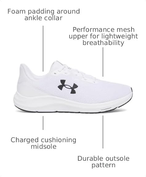 Under Armour Men's Charged Pursuit 4 Sneaker
