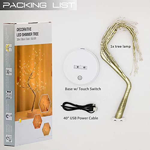 image for OTAVILEM Bonsai Tree Light for Room Decor, Aesthetic Lamps for Living 