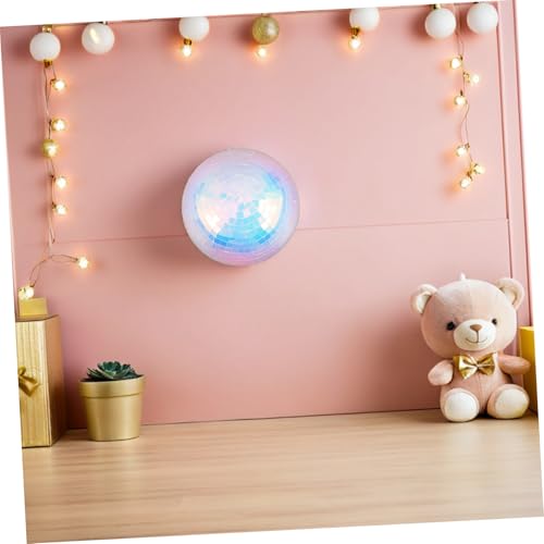 Bola espejada reflectante de 20 cm LIFKOME para decoración de bodas y fiestas temáticas de los años 70-90, semiesfera de espuma y plástico con acabado espejo y gran durabilidad miniatura 5