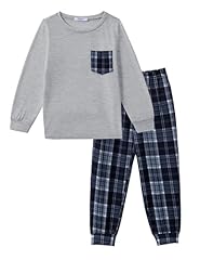 Light Grey/Navy Plaid