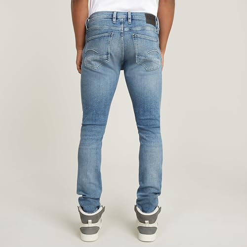 Image of G-STAR RAW Men's Defend Super Slim-Fit Jean in Slander Grey Superstretch