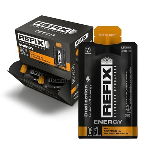 REFIX Gel 50gr Mango y fruta de la pasión Pack 25 Uds.