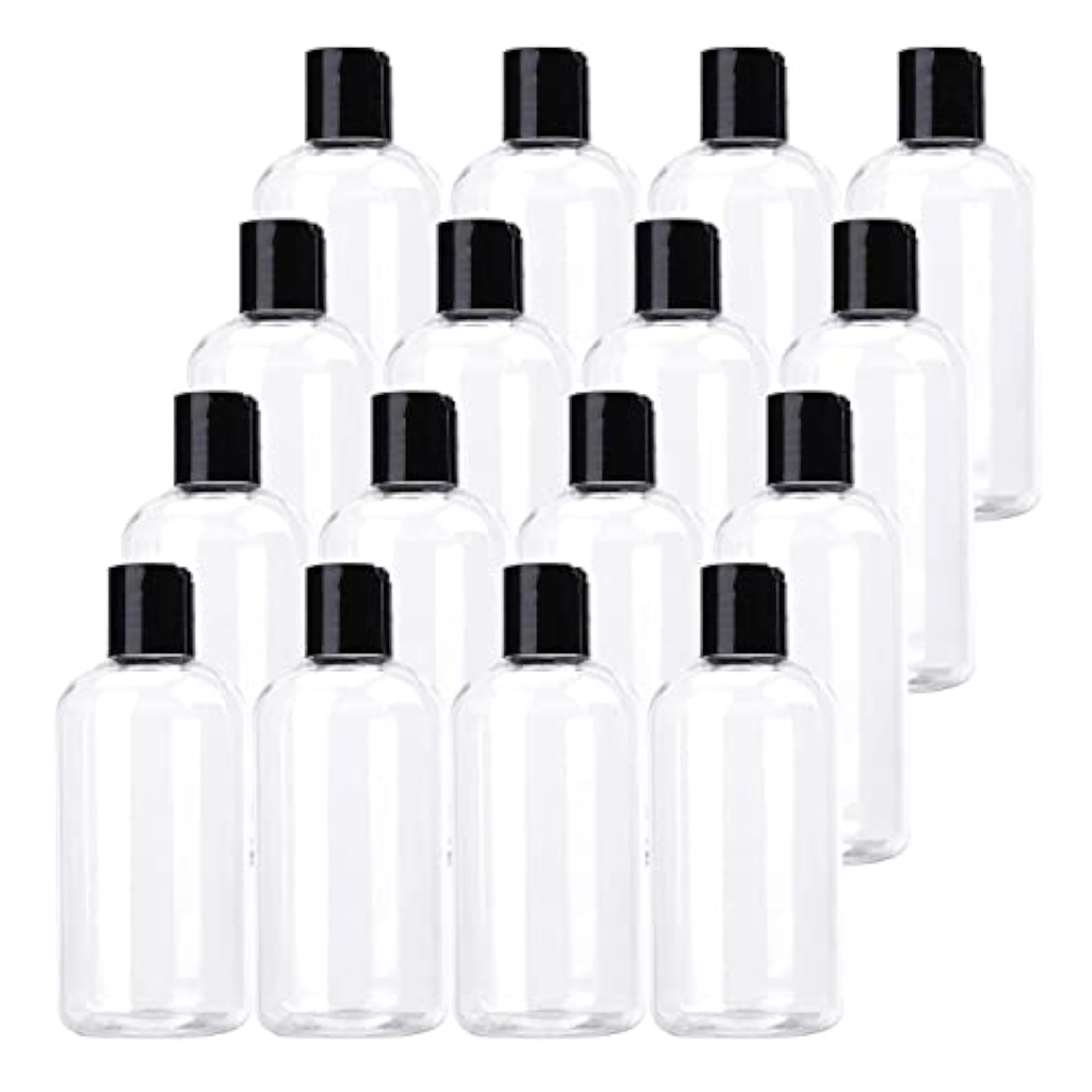 10pcs 200ml Clear Plastic Bottles, Refillable Containers