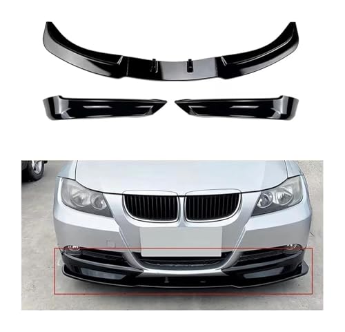 Diffuseur Becquet Protecteur Aspect Carbone pour Pare-Chocs BMW E90 E91 - 2