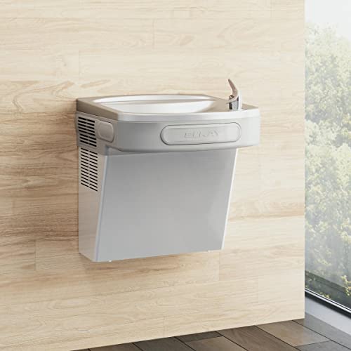 Image of Elkay Wall Mount Hands-Free Activation ADA Cooler Filtered Refrigerated Stainless