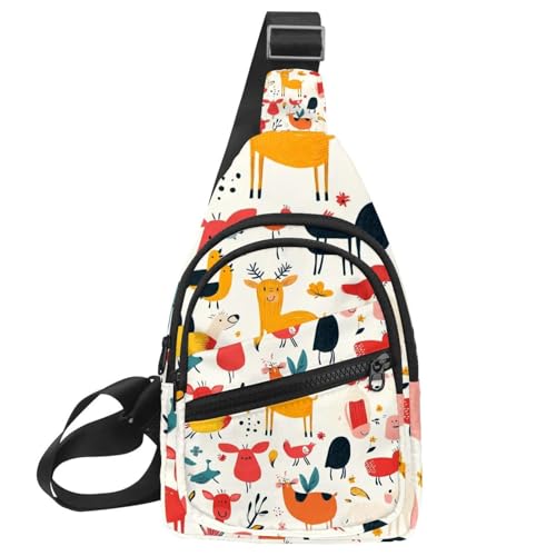 Mochila cruzada pequeña para mujeres y hombres ideal para senderismo ligero y viajes