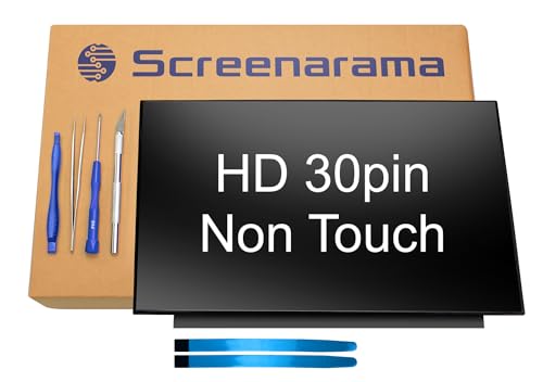 SCREENARAMA New Screen Replacement for HP 14-cf2111wm 14-cf2112wm (Matte) 30pin HD 1366x768 LCD LED Display with Tools and Tape