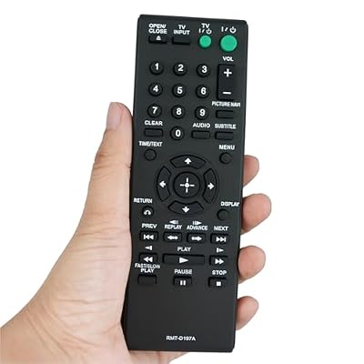 Universal Replacement Remote Control Fit for DVP-NS57P DVP-NS57P/B DVP-NS601HP DVP-NS41 DVP-NS41P for Sony DVD Player