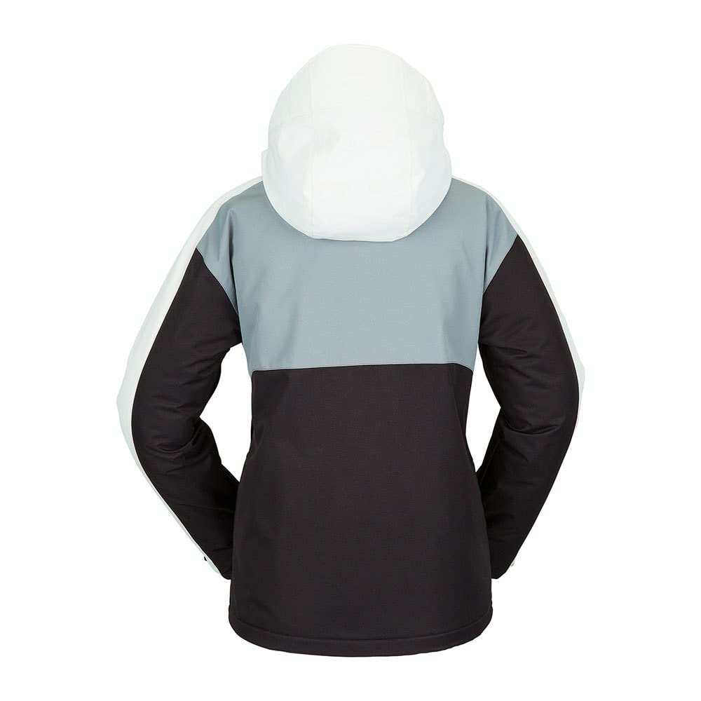 Volcom Women's Standard Rossland Insulated Snowboard Ski Winter Hooded Jacket, Ice Green S3, Large